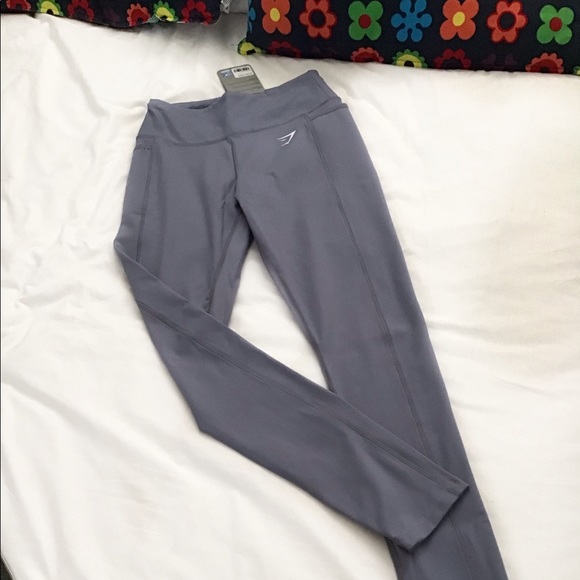 Gymshark Pants - Gymshark Steel Blue Dreamy Legging 2.0